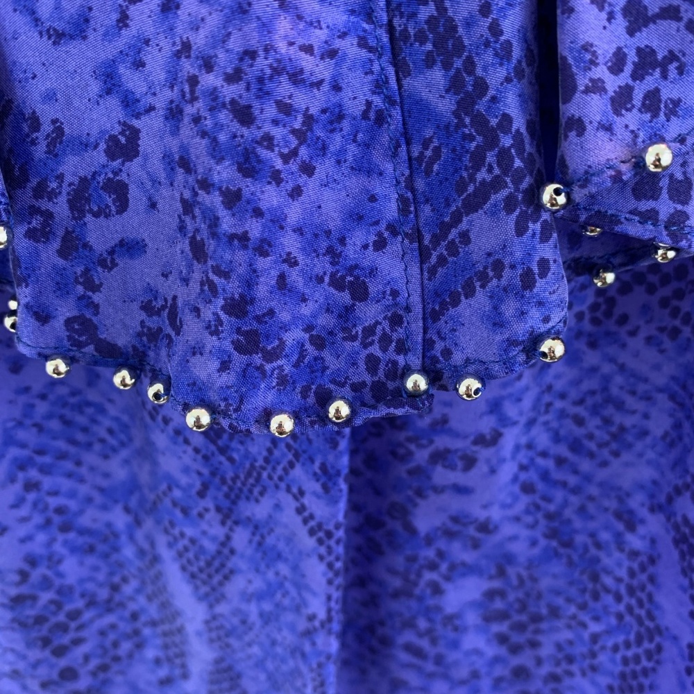 Rebecca Taylor Blue Blouse - Picture 2 of 5